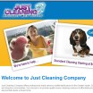 Just Cleaning Company - Austin, Texas - New Website Design