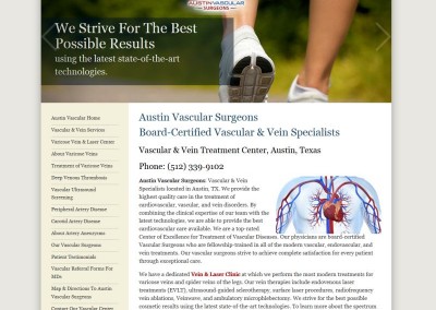 surgeon logo and website design