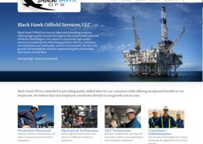 oilfield website designers