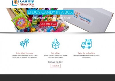 subscription site design