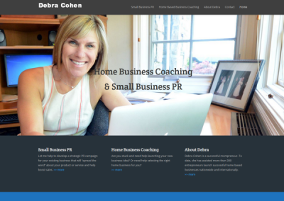 coaching business website designer