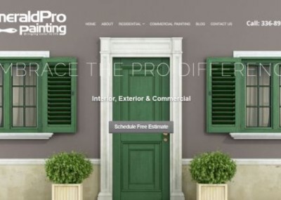 painter website design