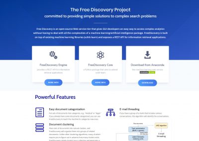 Open Source Marketing site by Austin Web Design