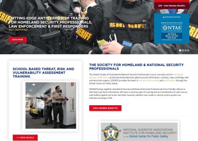CustomTraining & News Website by Austin Web Design