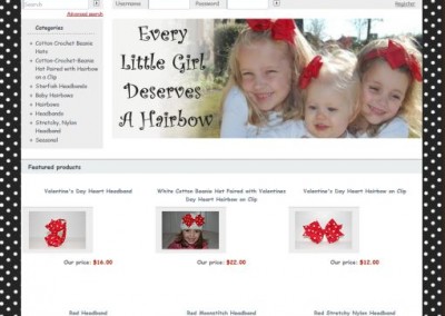 shopping cart design for home-based business