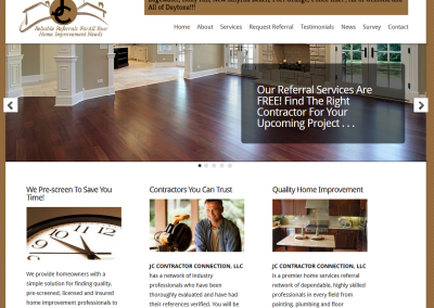 contractor website design