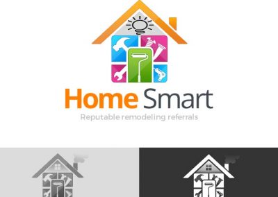 home smart logo design