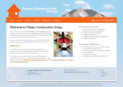contractor website design