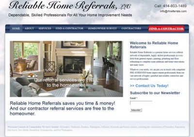 contractor website designer
