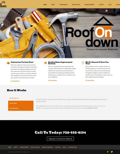 Contractor Responsive Web Design - by Austin Web Design