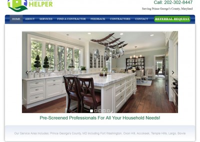 contractor website design