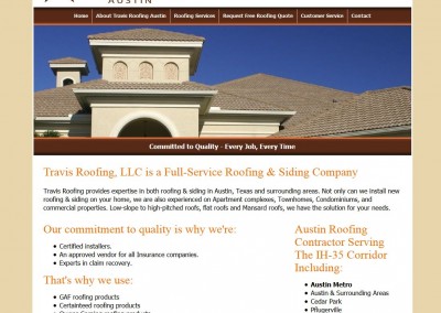roofer website design